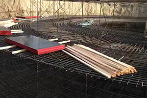 中山砼烟囱新建施工视频